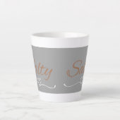 Salty Mug – Funny Sass Quote Gift Milchtasse (Vorderseite)
