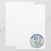 Salty Old Dog Briefpapier (Vorne/Hinten)