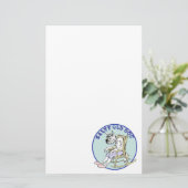Salty Old Dog Briefpapier (Stehend Vorderseite)