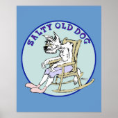 Salty Old Dog Poster (Vorne)