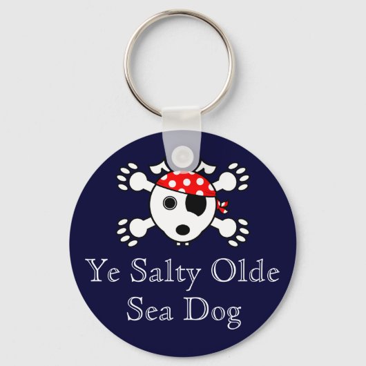 Salty Olde Sea Dog Schlüsselanhänger (Vorderseite)