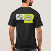 Salty Piranha T - Shirt für die, die salzig sind (Rückseite)