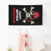 Salty Pirate Party Banner (Insitu)