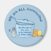 Salty Potato Soup Magnet (Vorne)