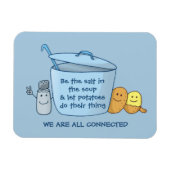 Salty Potato Soup Magnet (Horizontal)