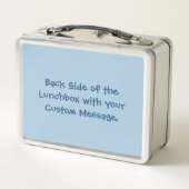 Salty Potato Soup Metal Lunchbox (Rückseite)