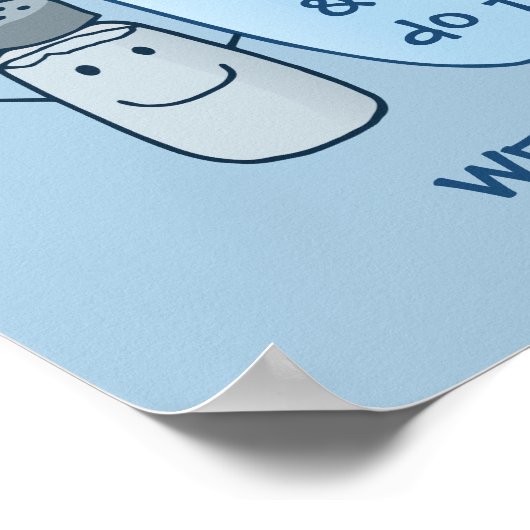 Salty Potato Soup Poster (Ecke)