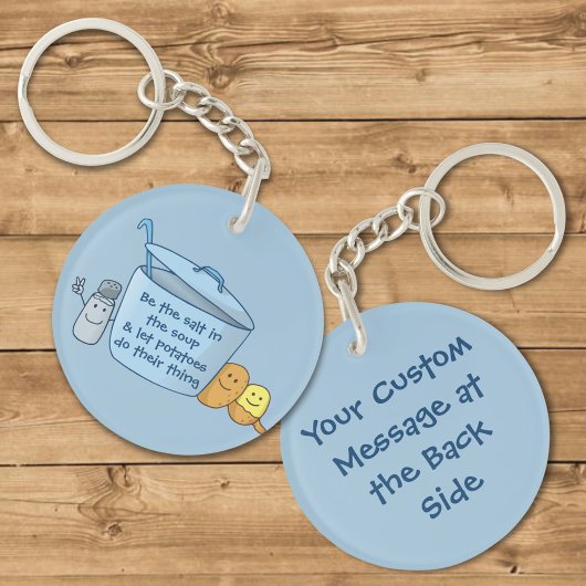 Salty Potato Soup Schlüsselanhänger