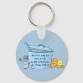 Salty Potato Soup Schlüsselanhänger (Vorderseite)