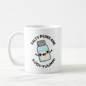 Salty Puns sind Sodi-yummm Funny Sodium Pun Kaffeetasse (Links)