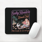 Salty Readers Beach Club Bücher Plot Twists Meer Mousepad (Mit Mouse)
