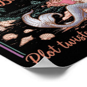 Salty Readers Beach Club Bücher Plot Twists Meer Poster (Ecke)