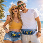 Salty -Retro 1969 California License Plate Graphic Bauchtasche