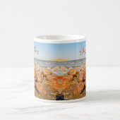 Salty Rocks on Dead Sea Shore, Jordan Tasse (Mittel)