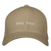Salty Sailor Hat Bestickte Kappe (Vorderseite)