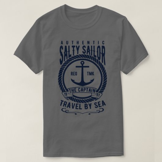 Salty Sailor T-Shirt (Design vorne)