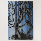 Salty Sea Tree Driftwood Beaufort SC Beach Puzzle (Vertikal)