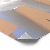 Salty Sisterhood Trio Girls Beach Walk Surfer Poster (Ecke)