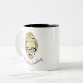 Salty Sisters sprechen Tasse (Vorderseite Links)