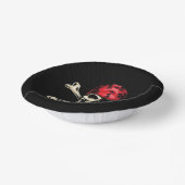 Salty Skull Pirate Themenparty Pappteller (Gewinkelt)