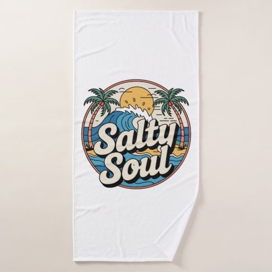 Salty Soul Badehandtuch (Badehandtuch)
