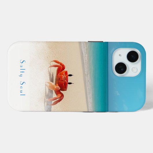 Salty Soul — iPhone 15 - Tough Case (Rückseite (Horizontal))