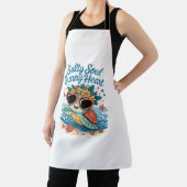 Salty Soul Sunny Heart Turtle Summer Schürze (InSitu)