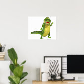 Salty the Crocodile Poster (Heimbüro)