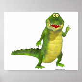 Salty the Crocodile Poster (Vorne)