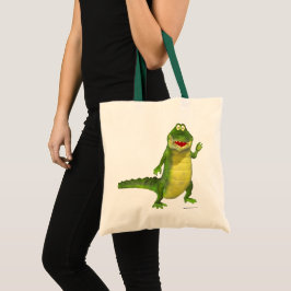 Salty the Crocodile Tote Bag Tragetasche
