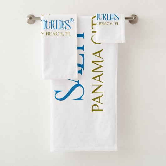Salty Turtles® Badetuch Badhandtuch Set (Insitu)