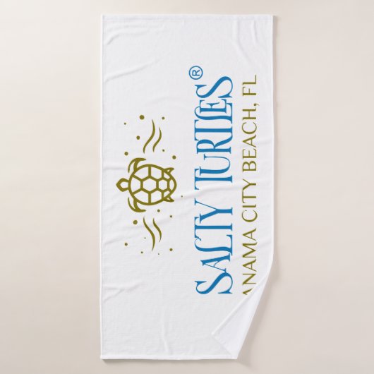 Salty Turtles® Badetuch Badhandtuch Set (Badehandtuch)