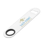 Salty Turtles® Flaschenöffner (Rückseite Schrägansicht)