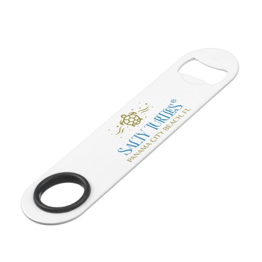 Salty Turtles® Flaschenöffner (Rückseite Schrägansicht)