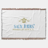 Salty Turtles® Throw Blanket Decke (Vorderseite)