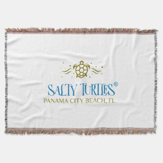 Salty Turtles® Throw Blanket Decke