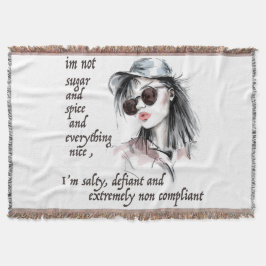 Salty und Defiant Decke