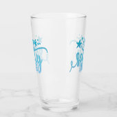 Salty Vibes Ocean Beach Pint Glass Glas (Links)