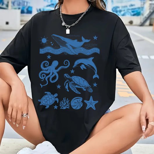 Salty Vibes Summer Shirt, Beachy T-Shirt für Urlau