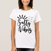 Salty vibes T-Shirt (Vorderseite)