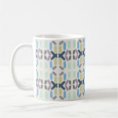 Salty Watercolor Pastel Colors On Cloud White Kaffeetasse (Links)
