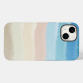 Salty Waves an der Küste Case-Mate iPhone Hülle (Rückseite (Horizontal))