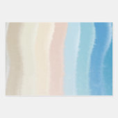 Salty Waves an der Küste Geschenkpapier Set (Vorderseite 3)