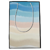 Salty Waves an der Küste Mittlere Geschenktüte (Vorderseite)