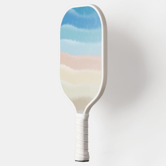 Salty Waves an der Küste Pickleball Schläger (Links)