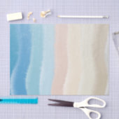 Salty Waves an der Küste Seidenpapier (Handwerk)