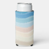 Salty Waves an der Küste Selters Dosenkühler (Seltzer Vorderseite)