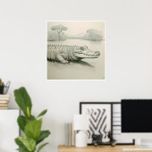 Salty Zeichn - Kunstdrucken Poster (Heimbüro)