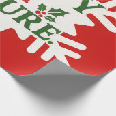 SaltyByNature Weihnachtswrapping Paper Geschenkpapier (Ecke)