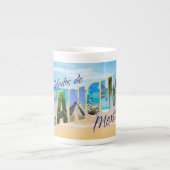 Saludos de Cancun - Grüße von der Porzellantasse (Vorderseite)